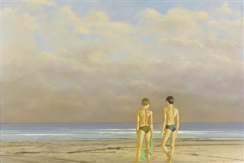 ROBERT BLISS Two Boys on the Beach.